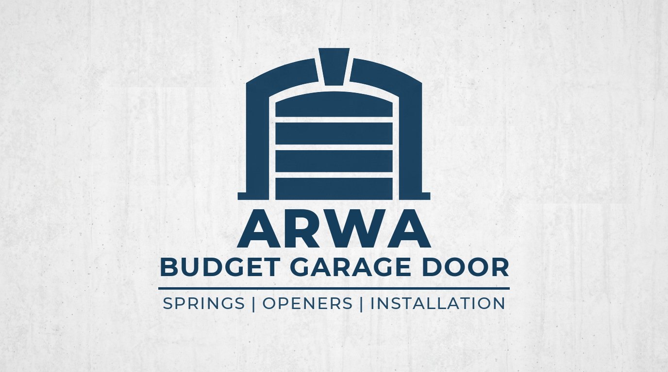Arwa Budget Garage Door Logo